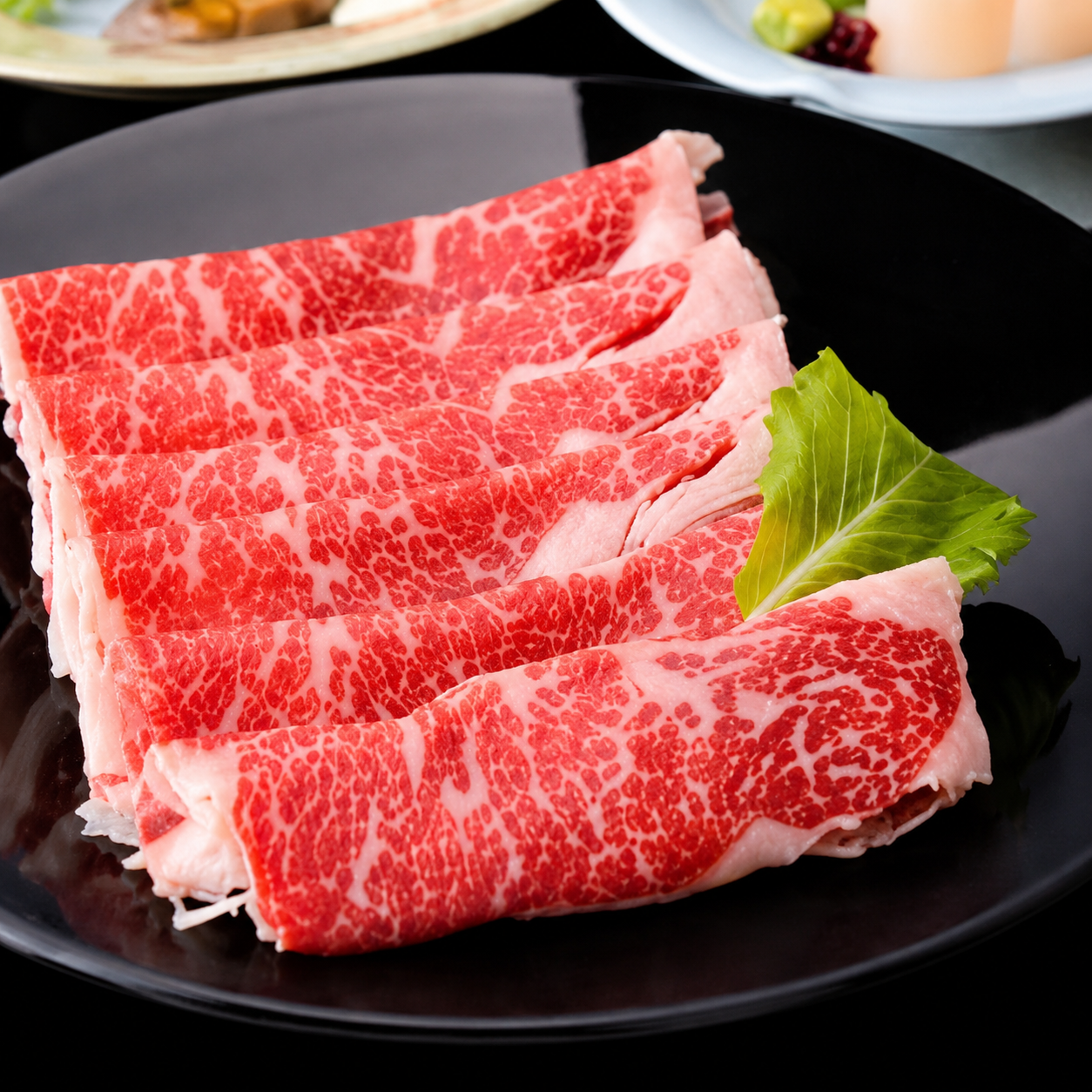 【すき焼き会席】6000円(税込)【個室完備】予約前日までのご連絡で国産牛しゃぶしゃぶに変更可