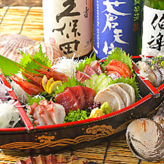 【歓送迎会】■海男名物刺身10点盛、はらこ飯含む全8品120分飲放付6000円⇒5000円(税込)