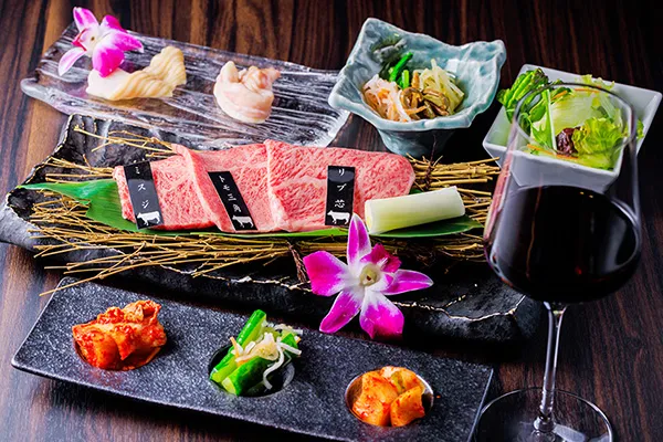 一人焼肉満喫コース全10品4,400円(税込)