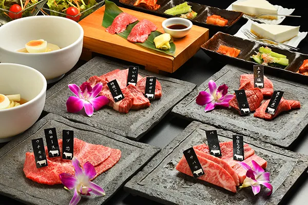 極上焼肉コース【満月】全17品11,000円(税込)